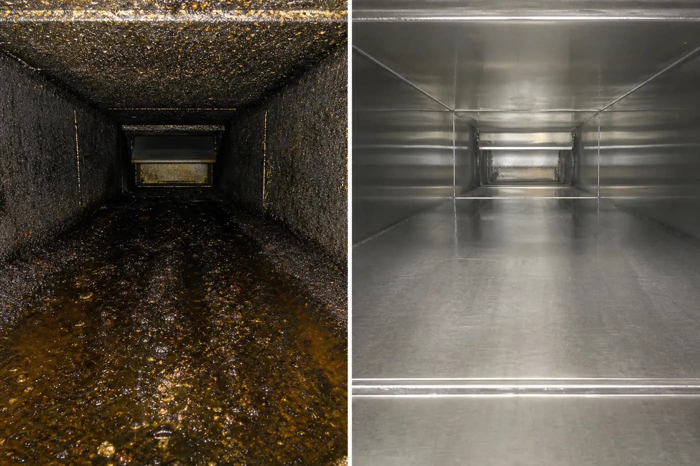 Professionele horecakeuken met intensief gebruik van afzuiginstallatie